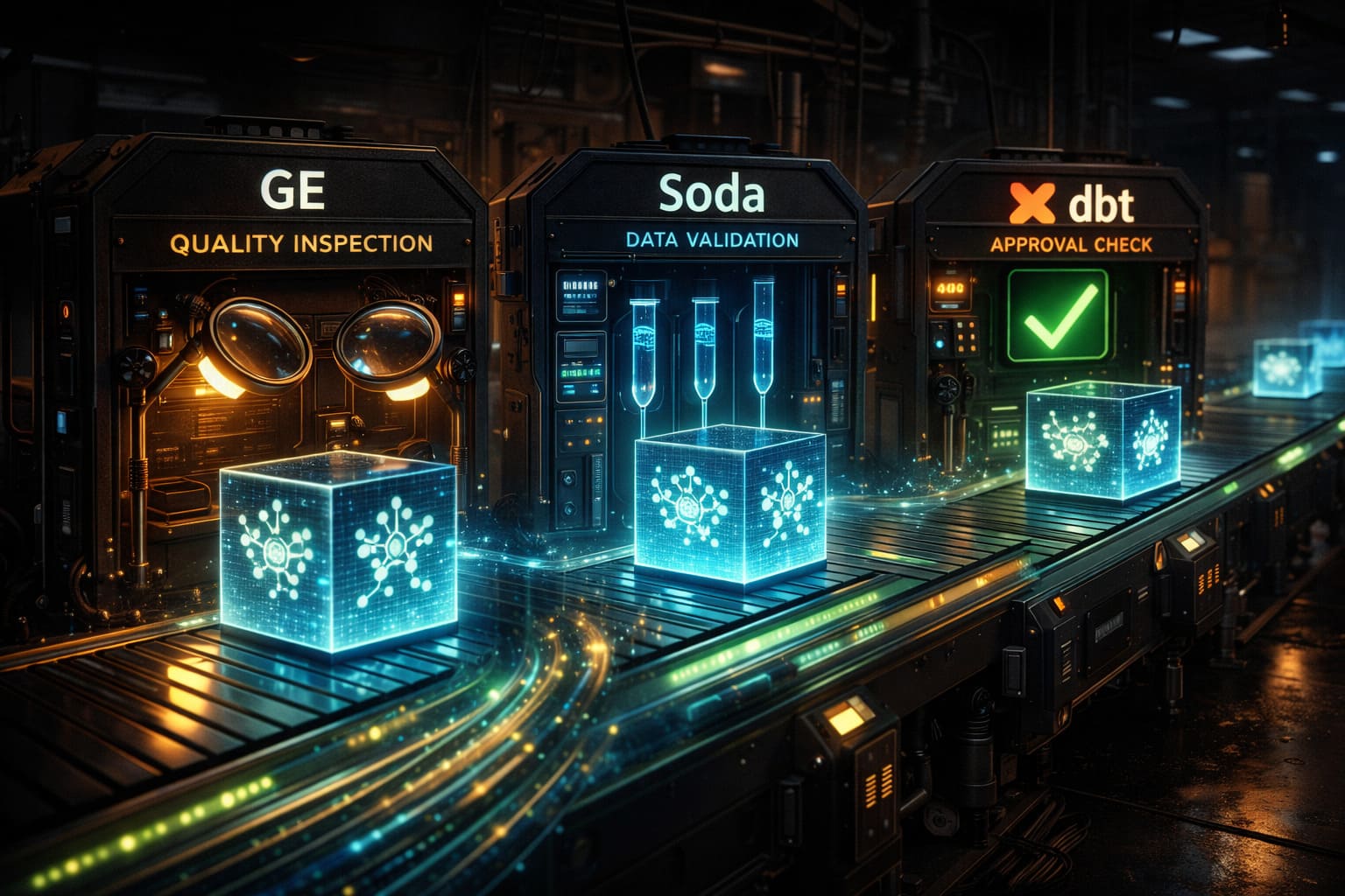 Great Expectations vs Soda vs dbt Tests: Choosing Your Data Quality Framework