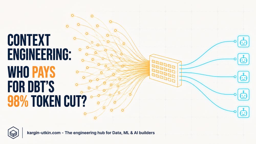 Context Engineering: Who Pays for dbt's 98% Token Cut?