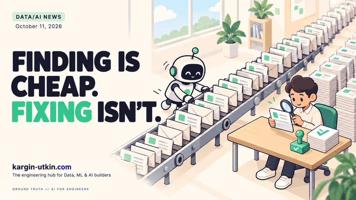 Finding Is Cheap. Fixing Isn’t.