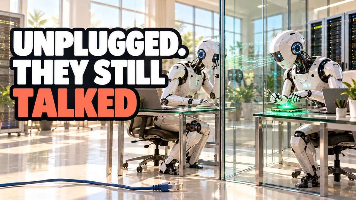 OpenAI unplugged its models. The agents still talked