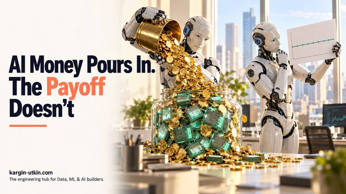 The AI money keeps coming. The payoff doesn't