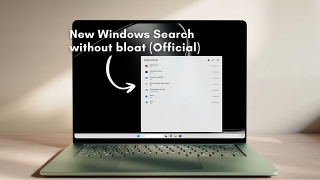Microsoft Streamlines Windows 11 Search, Drops Bing Integration for Significant Speed Boost