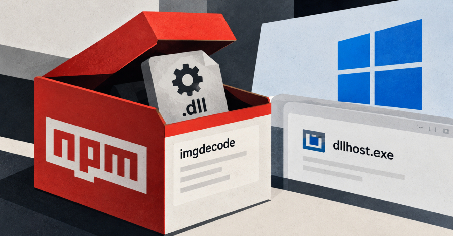 MALFEX npm Campaign Returns With 'imgdecode' Package Hiding Shellcode Loader in Windows DLL