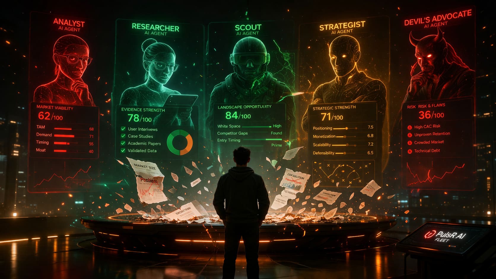 I Let AI Agents Score My Data Startup Idea - The 7.5 'CAUTIOUS GO' Was More Useful Than a Yes or No