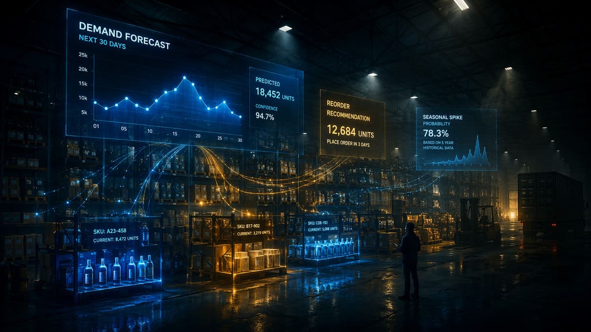 Demand Forecasting With Machine Learning: From Spreadsheets to Production Predictions