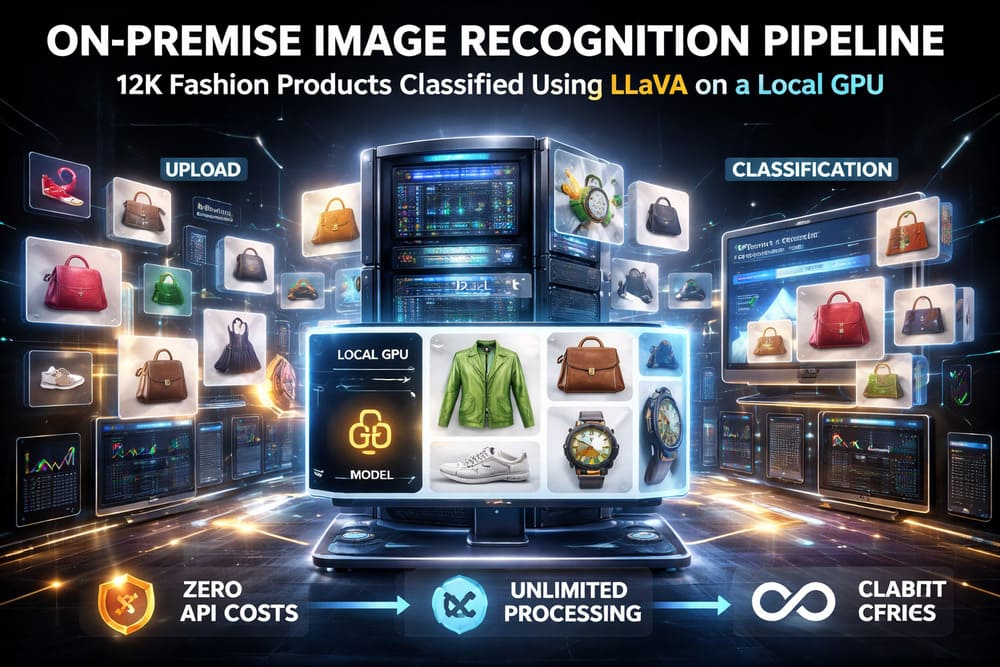 How We Classified 12,000 Product Images With Private AI - No Cloud, No API Fees