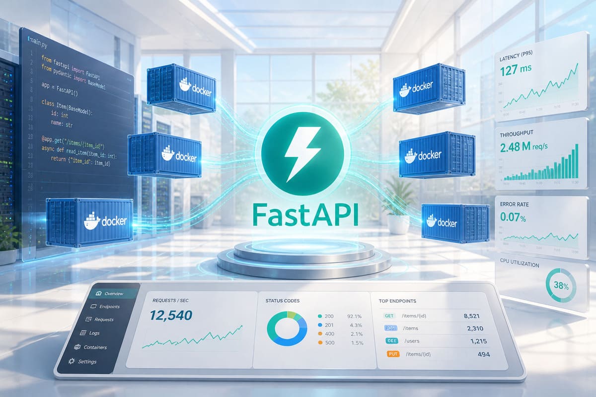 Building a Real-Time Scoring API for Predictive Models: FastAPI + scikit-learn + Docker