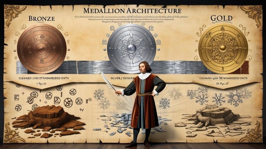Snowflake Data Lake Medallion Architecture